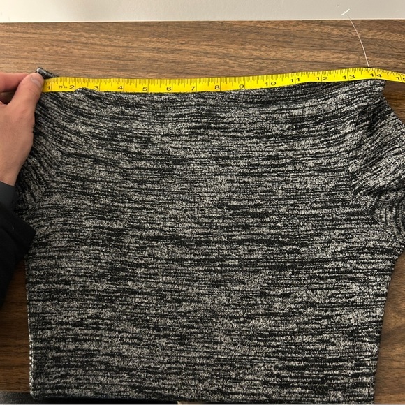 ❤️ Wilfred Free Charcoal Long Sleeve Dress XXS - Picture 6 of 13